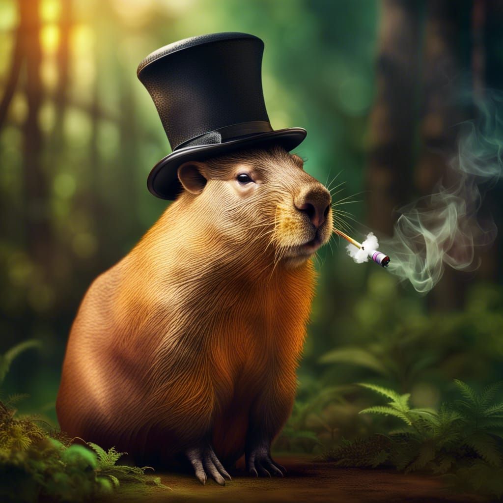 Stylish Capybara