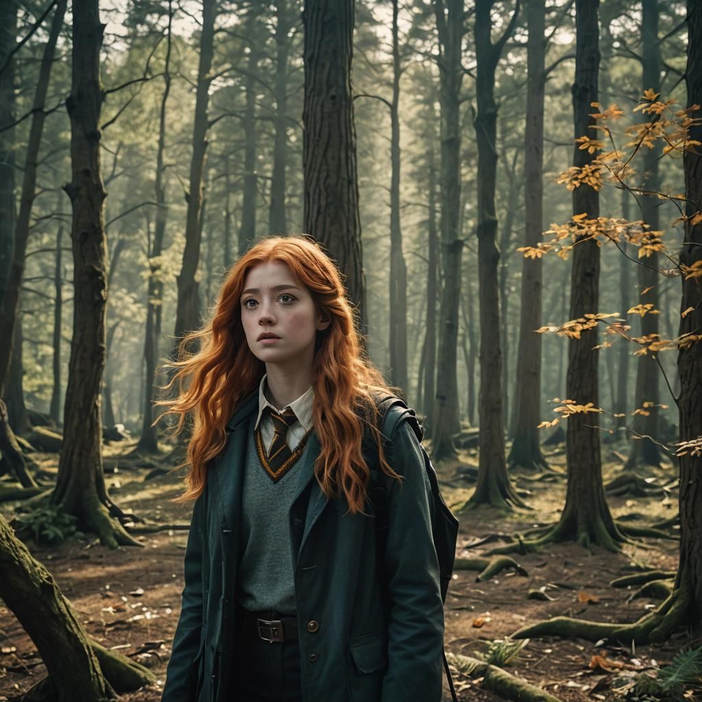 Katherine McNamara as Lily Evans: Cinematic Film Still