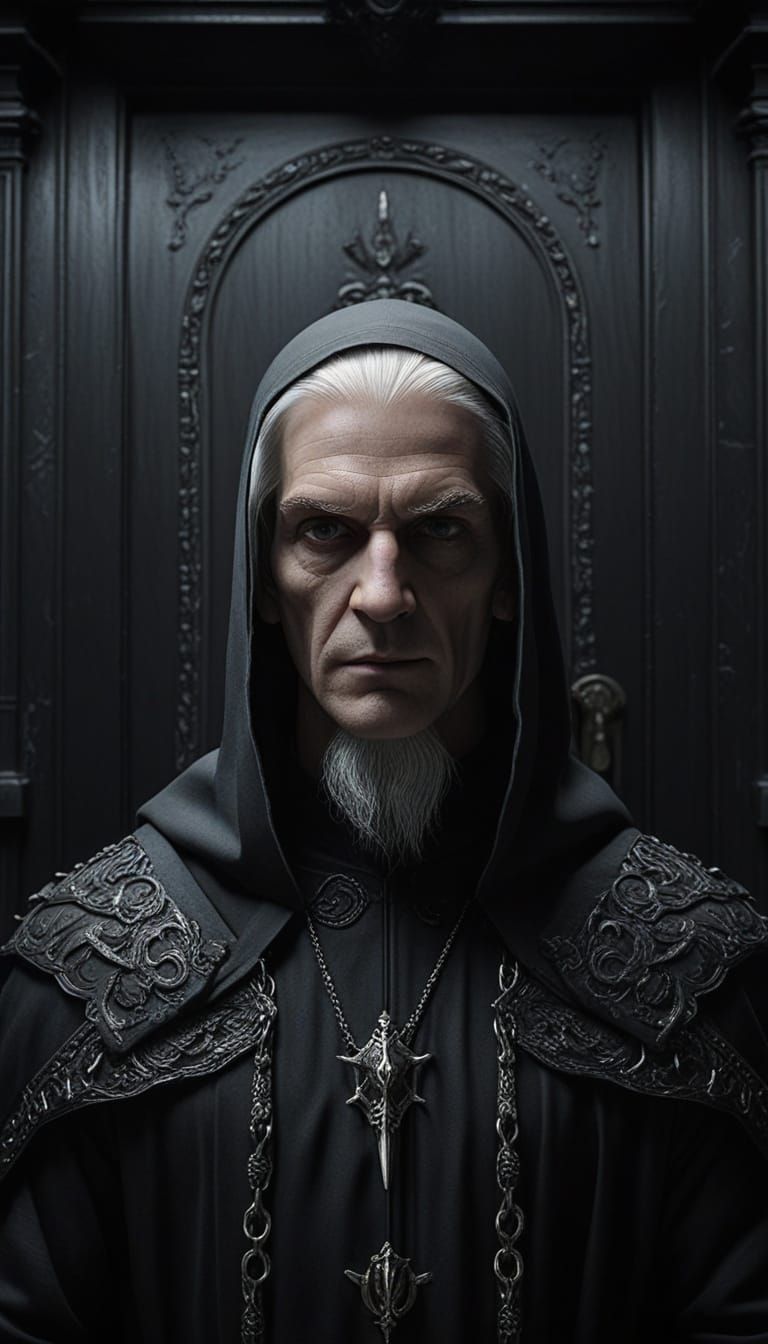 Ethereal Chaos Bringer: A Haunting Figure in Hyper-Realistic...