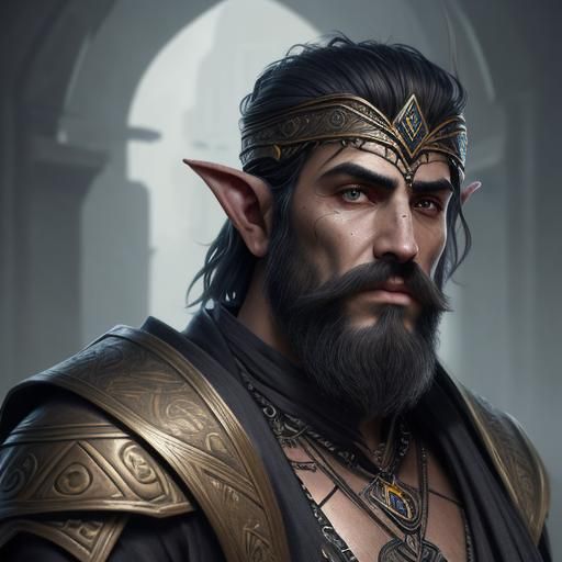 Dwemer Portrait with Assyrian Influences