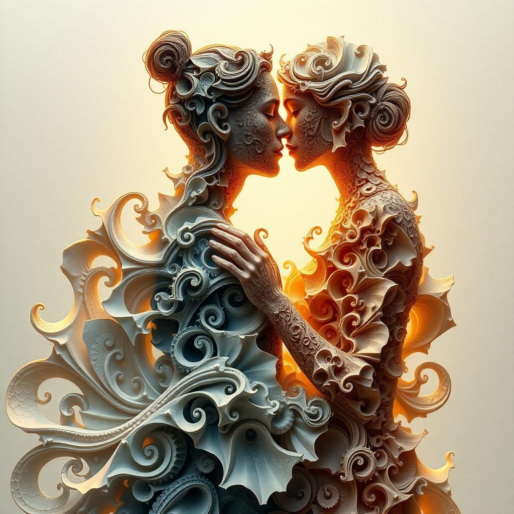 Ephemeral Love in Mathematical Harmony