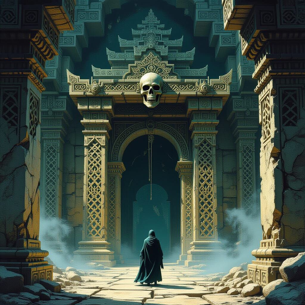 ossified lattice temple Gerald Brom