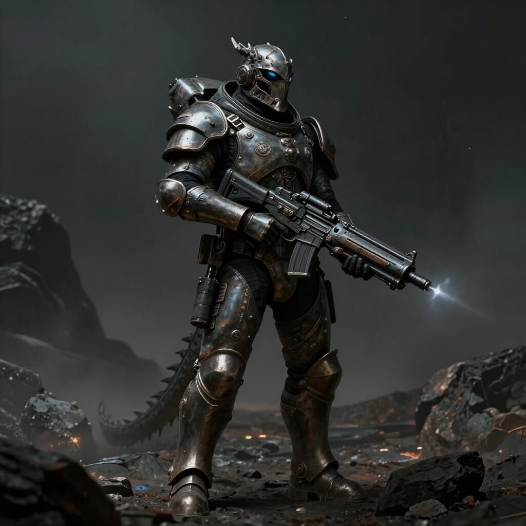 Stoic Dragon Commander on Lifeless Planet