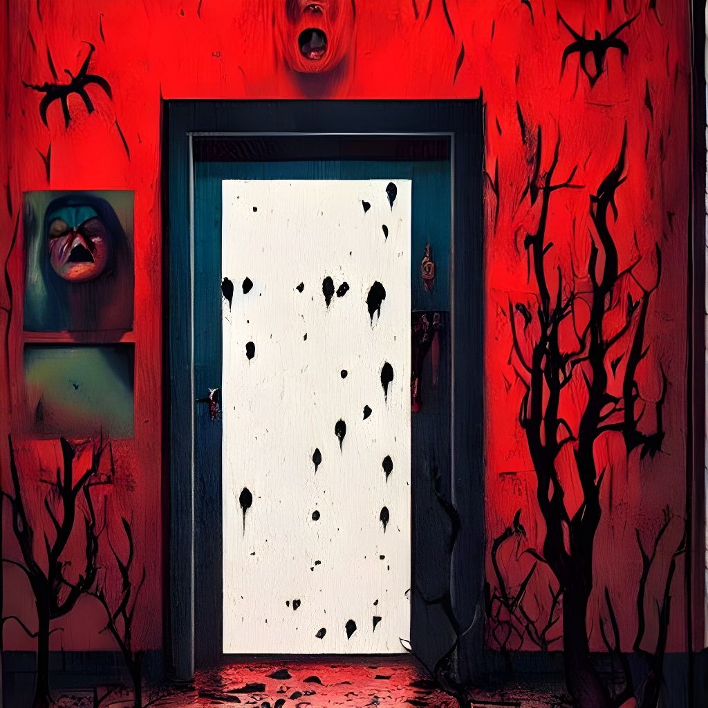 Spooky Supernatural Horror Beyond the Door