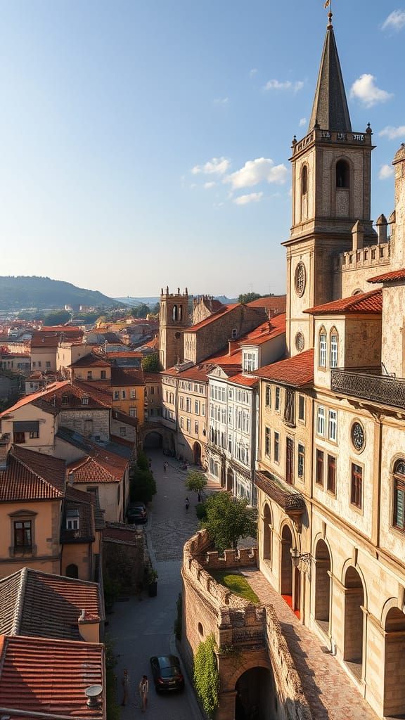 Medieval Coimbra: A Realistic Rendering of Portugal