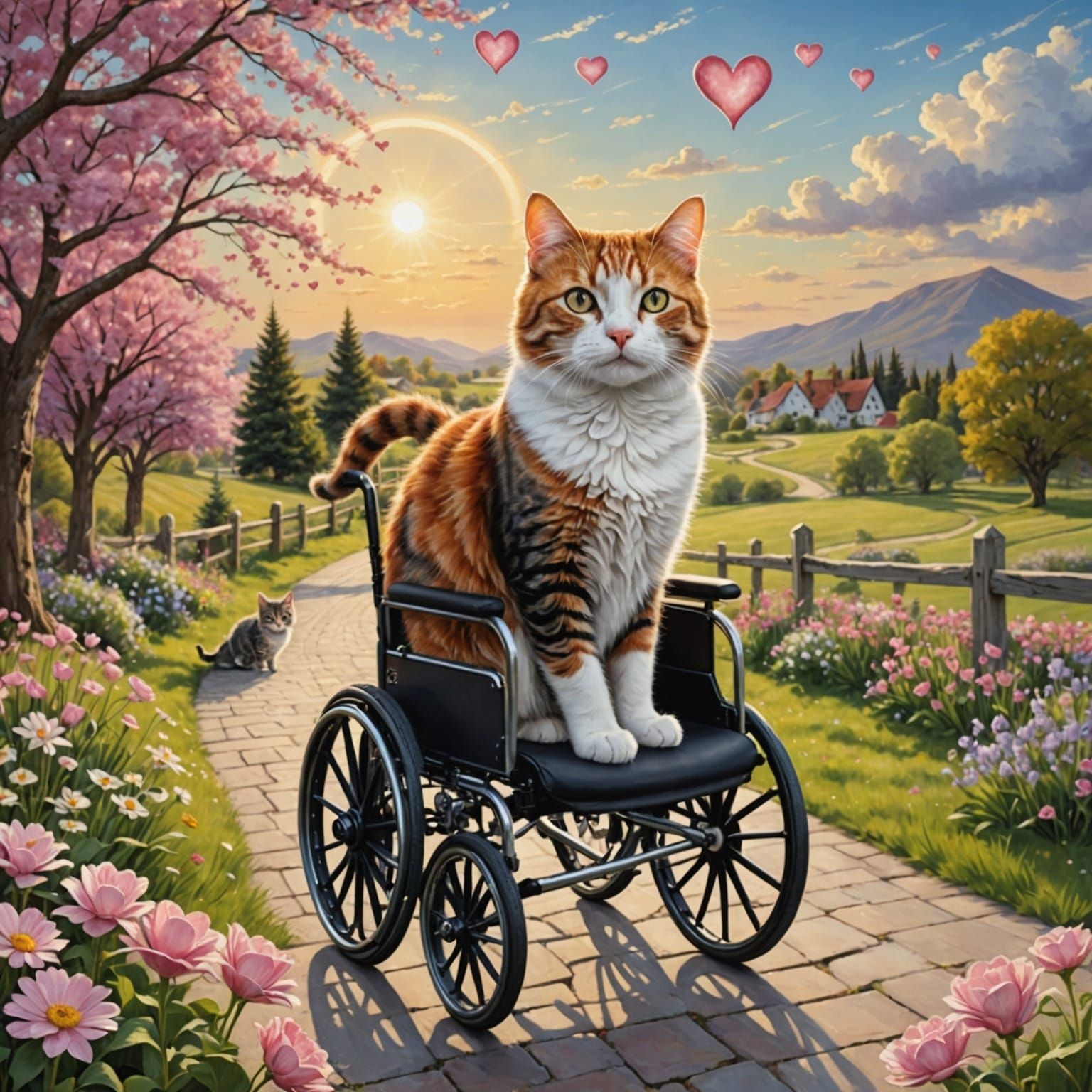 Luminous Heart Bridge Connects Wheelchair Bound Woman and Ca...