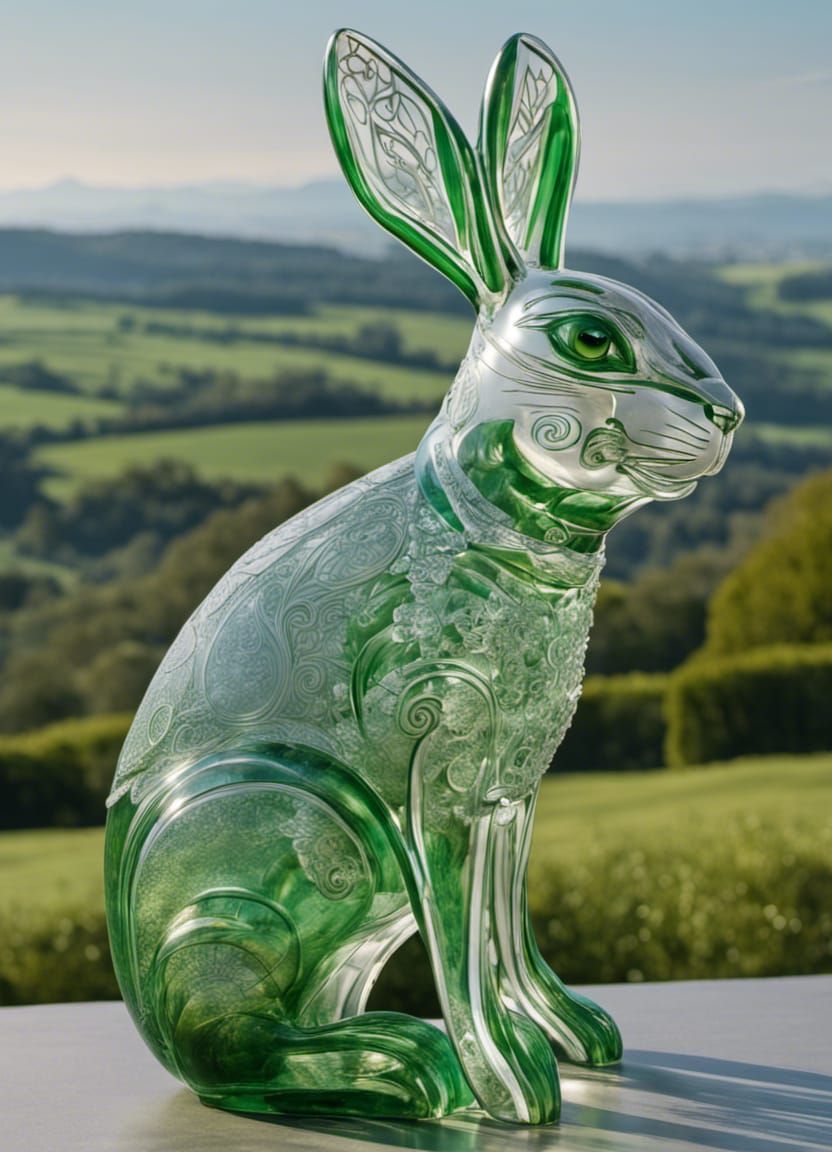 Green rabbit