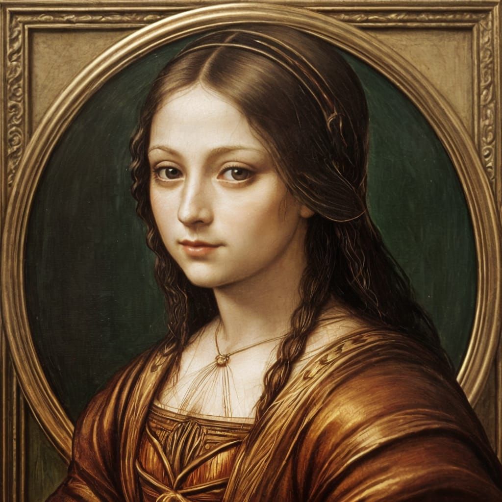 Mona Lisa Reimagined: Pug in Renaissance Style