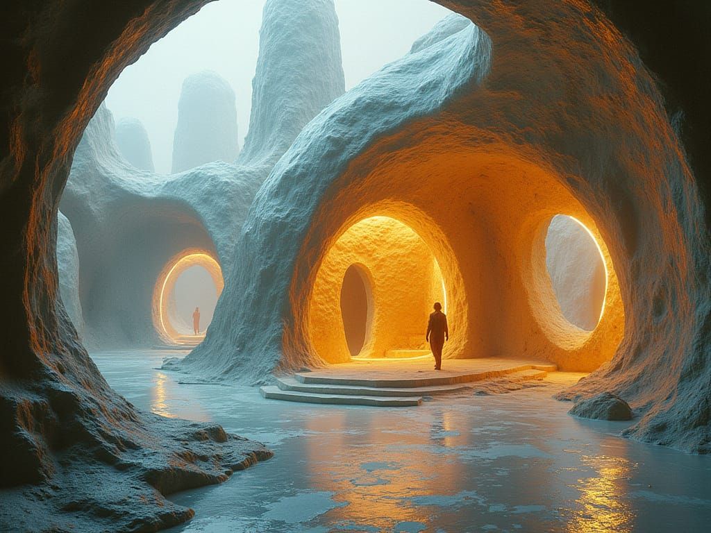 Diatomaceous Modernism Inflatable Ceramic Earthly Whirlingto...