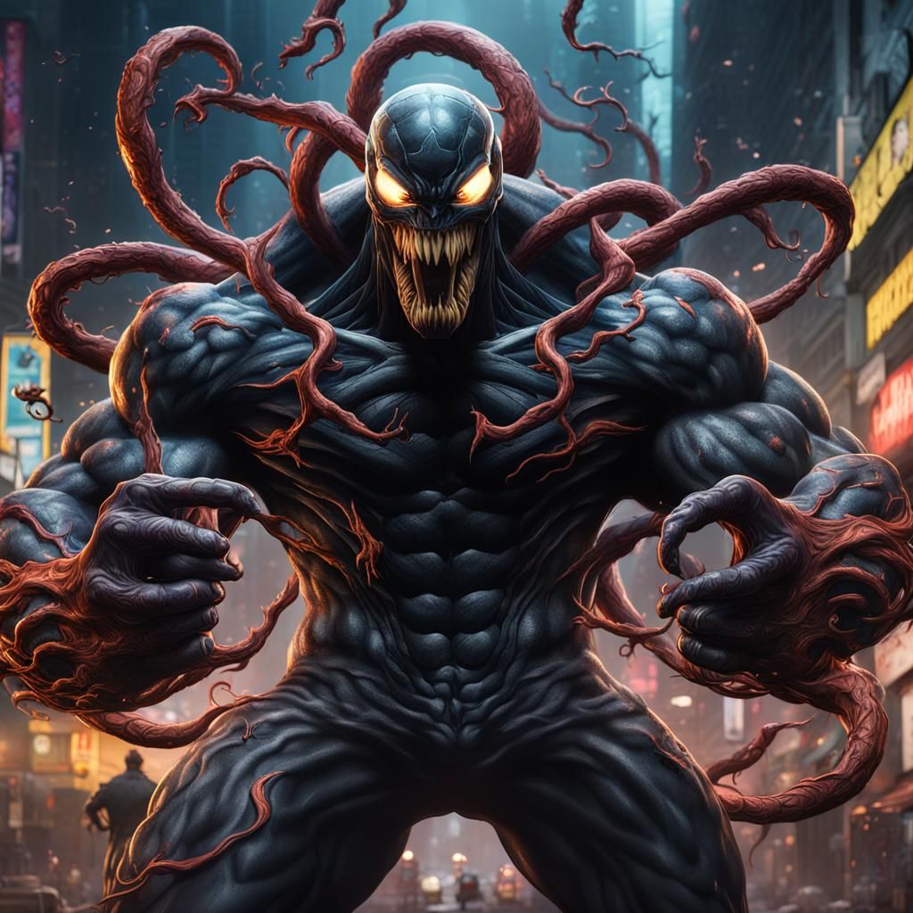Mind-Controlled: Buff Guy Under Venom's Hypnosis