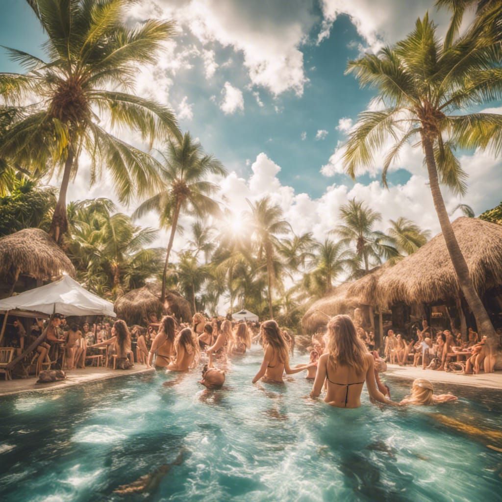 Tropical Hedkandi Party in Paradise