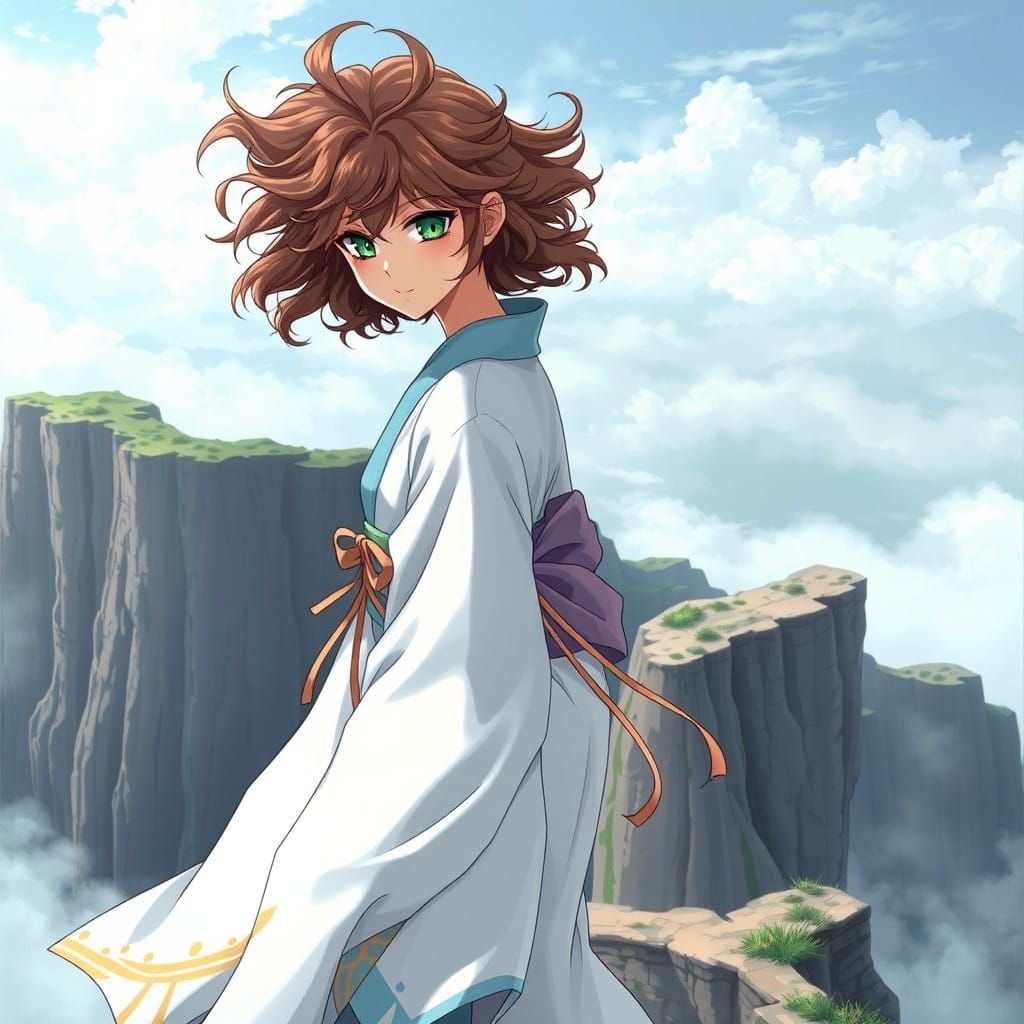 Wild Spirit in Anime Key Visual Style