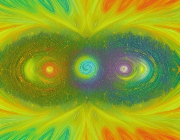 Surrealist Dreamscape: Dancing Under the Oak Forest