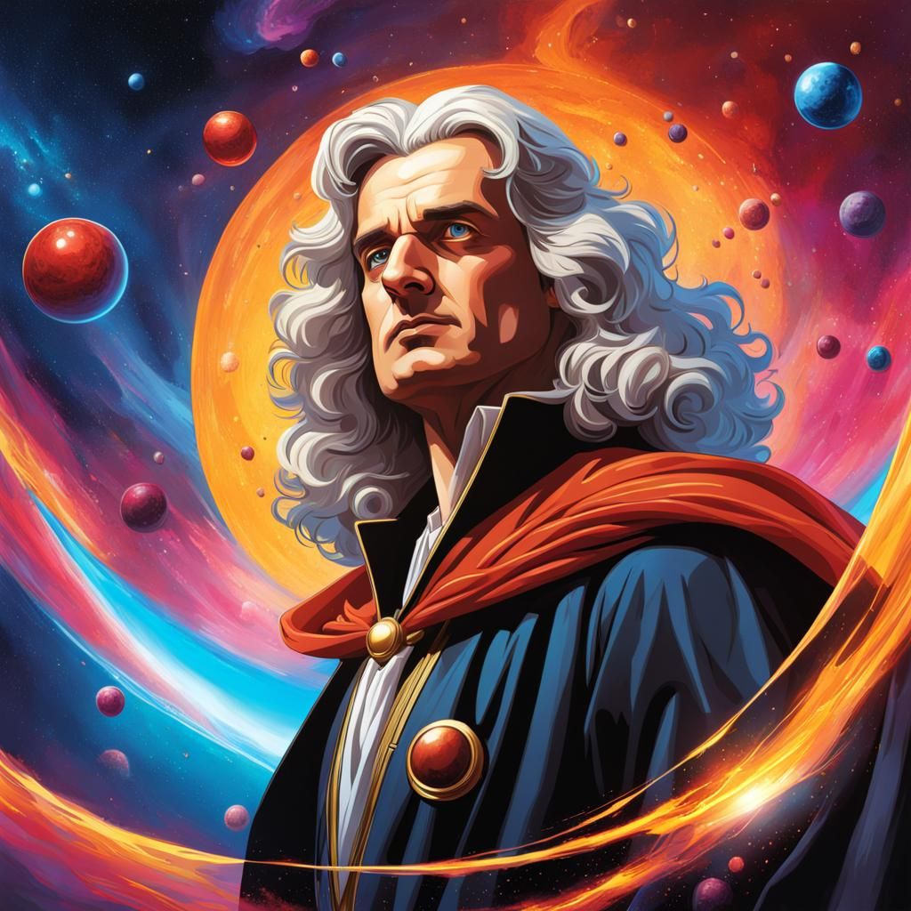 Isaac Newton, master of gravity