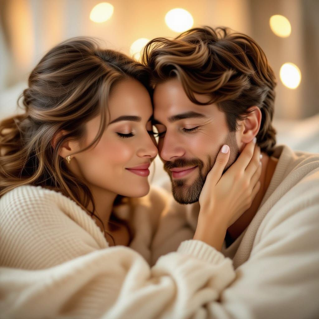 sometimes the loudest "I love you" 
is a soft kiss on the fo...