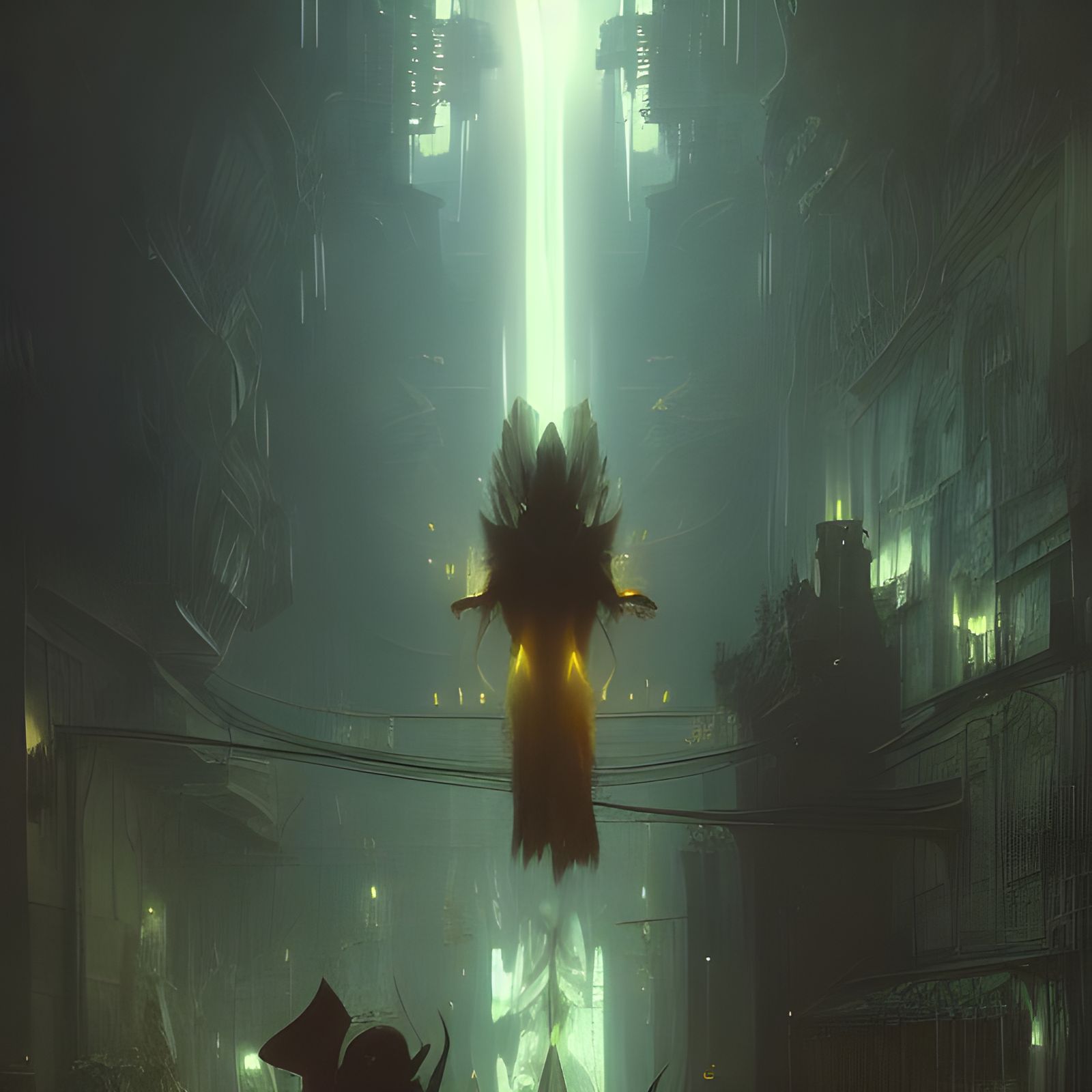 Banana Dark Fantasy Concept Art in 8k