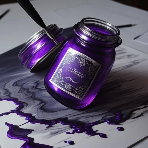 Purple ink #2