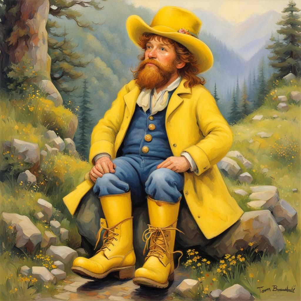 Tom Bombadil in Yellow Hat and Boots