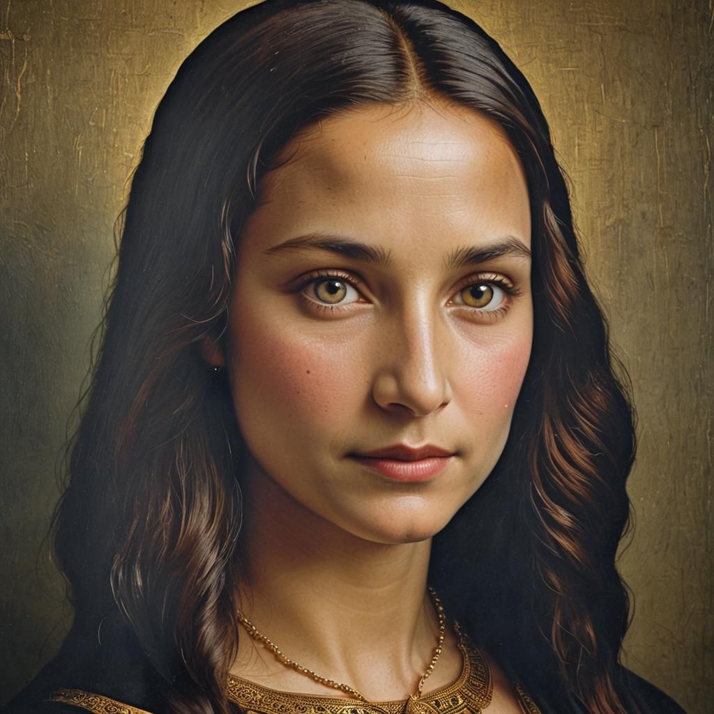 Mona Lisa Inspired Professional Portrait Photography