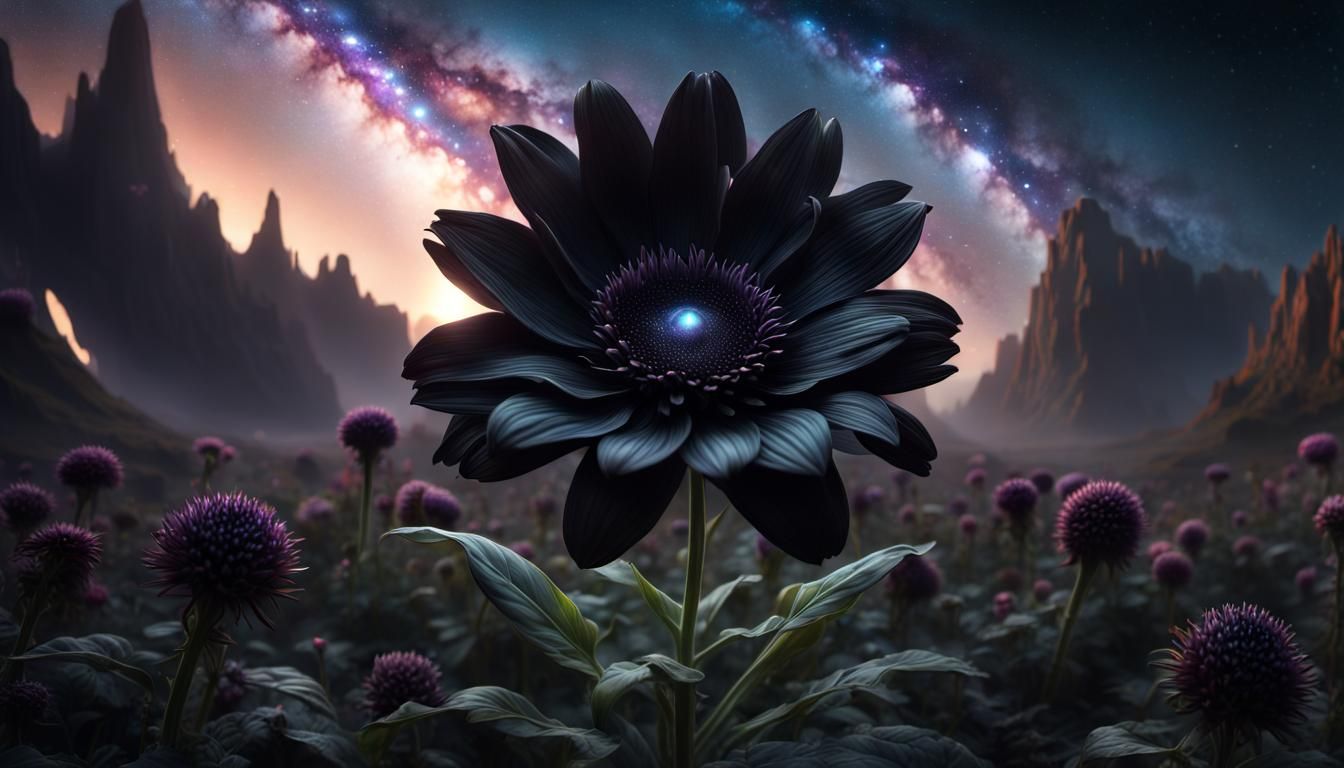 The Black Flower