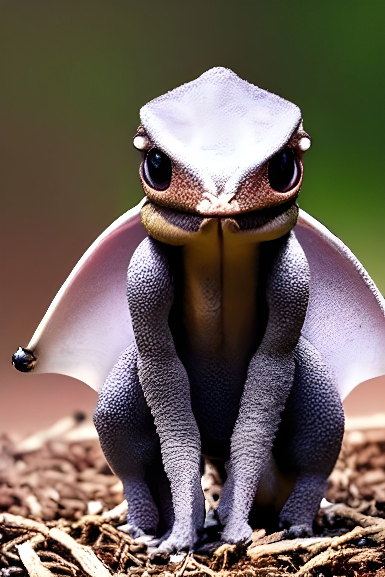 Baby Wyvern Posing for a Portrait