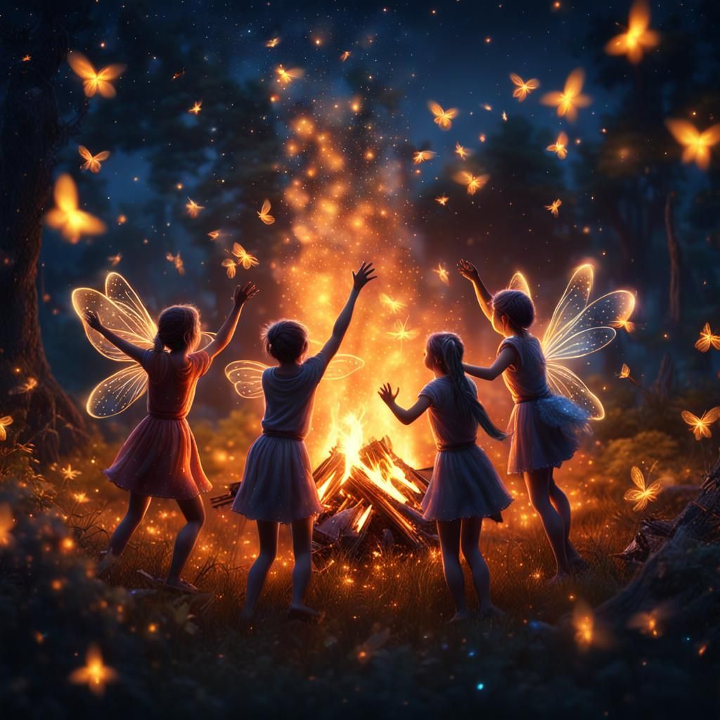 Fairies and fireflies