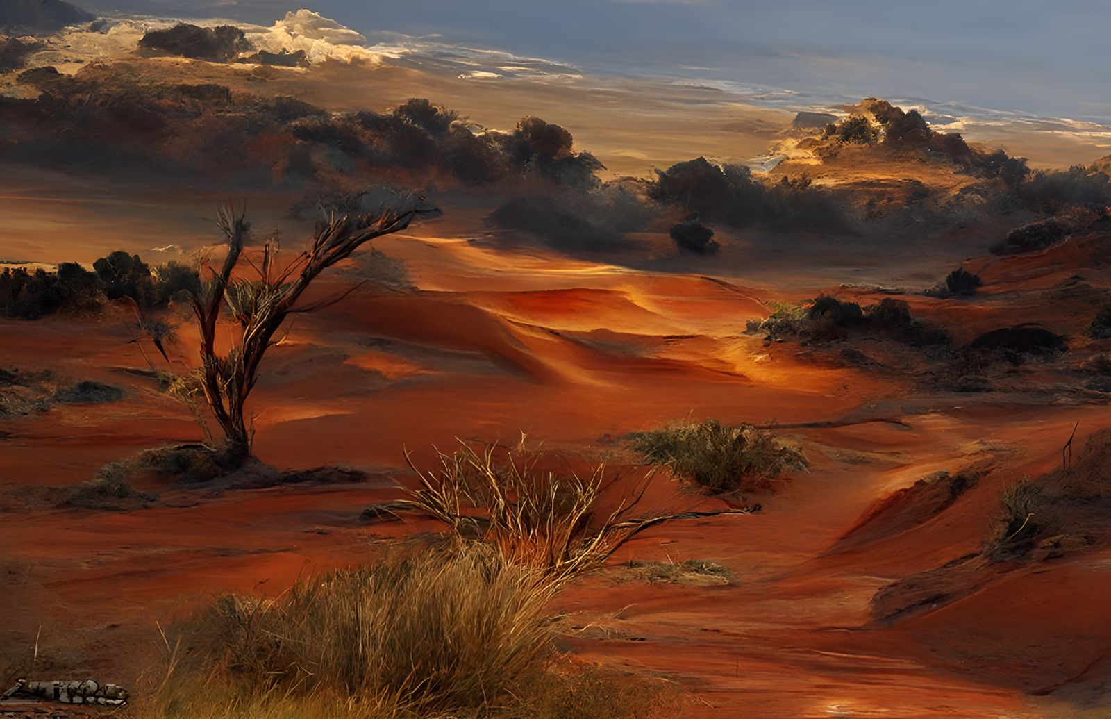 Red desert