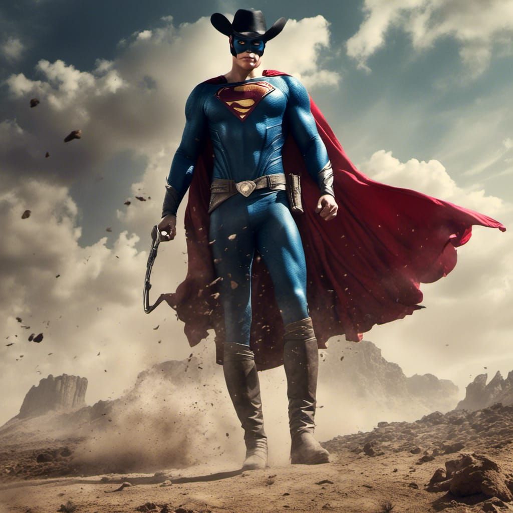 Lone Ranger as Superman Mashup