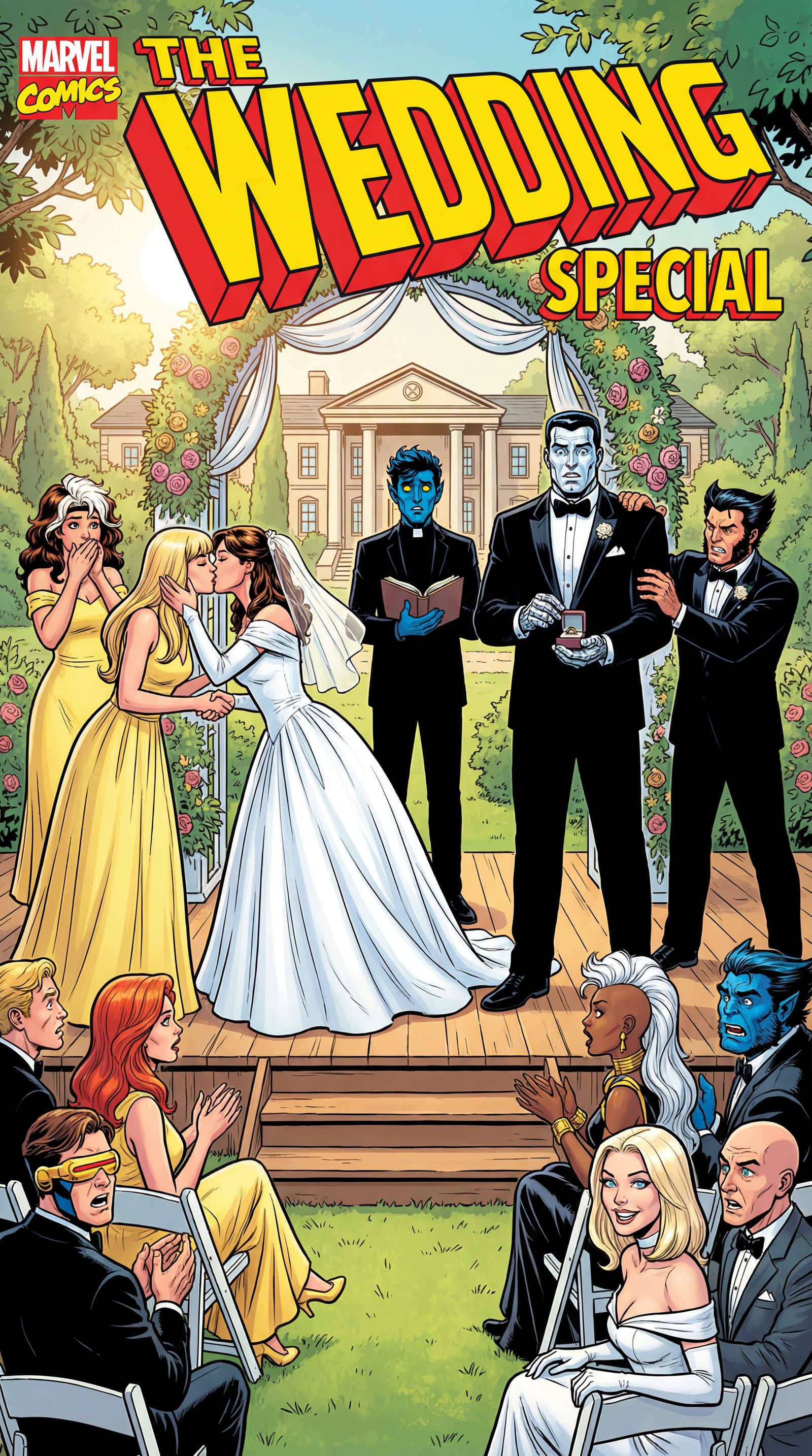 X-Men Wedding Drama: Kitty Pryde Kisses Illyana