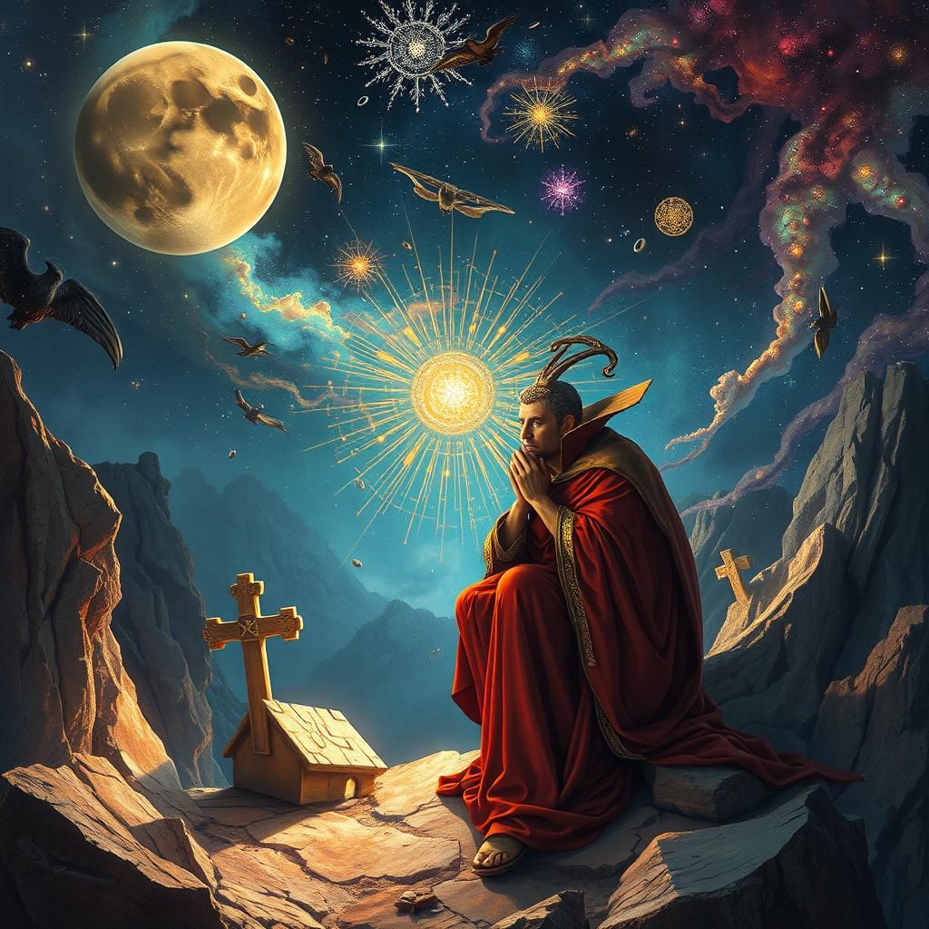 Holographic Astral Opera Memory: Pablo Amaringo Style