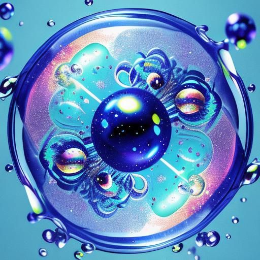 Hyperreal Bubble Machine Fun in Sharp Focus