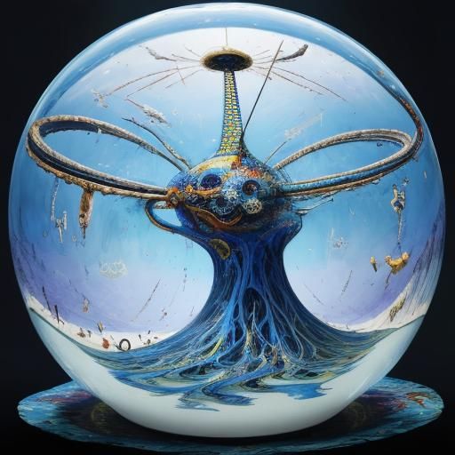 Surreal Portrait of Faith in a Dreamlike Style