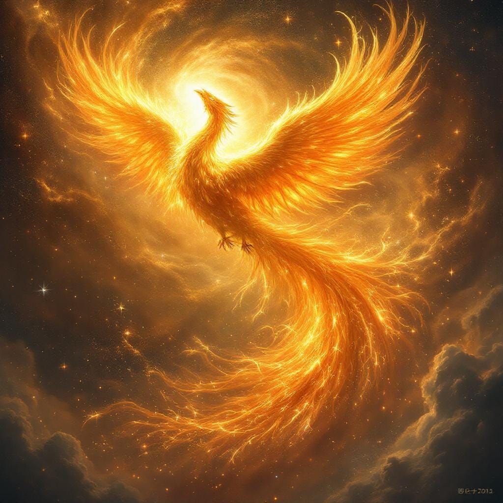 Phoenix Rising: Epic Fantasy Art in Hyperrealism