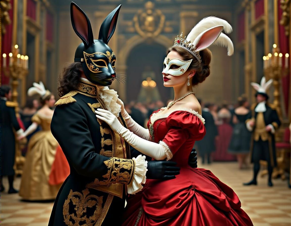 Masquerade Ball at the Court of Louis XIV