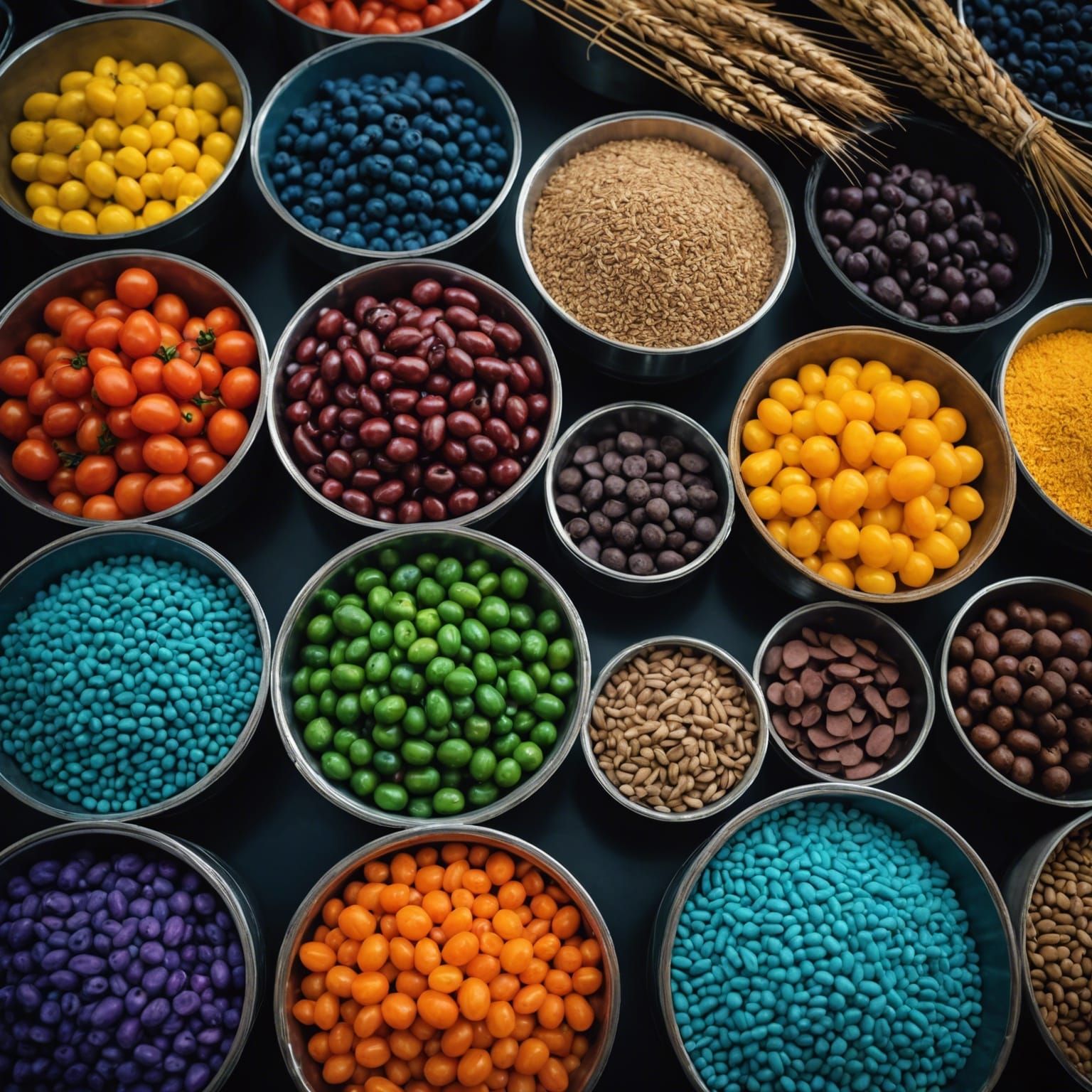 Colorful Explosion of Light in Cinematic Style