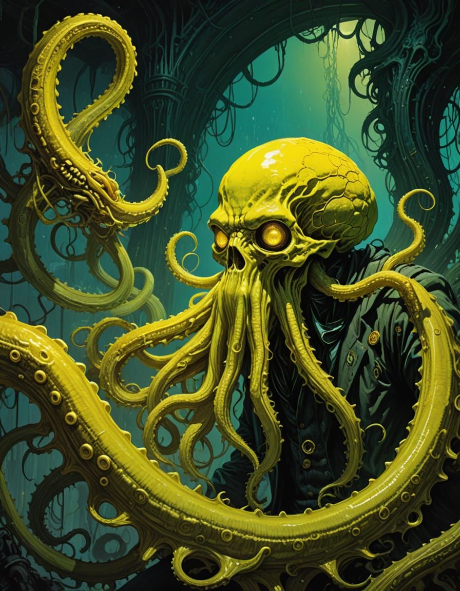 Fluorescent King: A Cthulhu Mythos Portrait