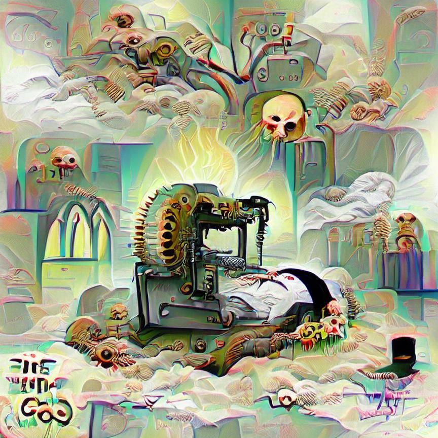 Decaying Corpse of a Machine God