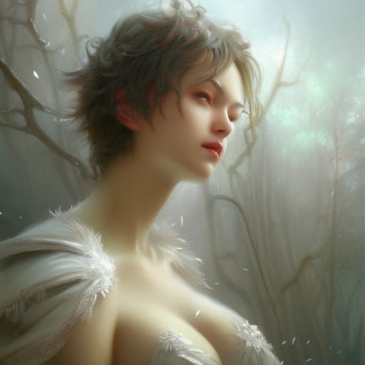 Berserk Nanobyte Armor Portrait in Ethereal Lighting