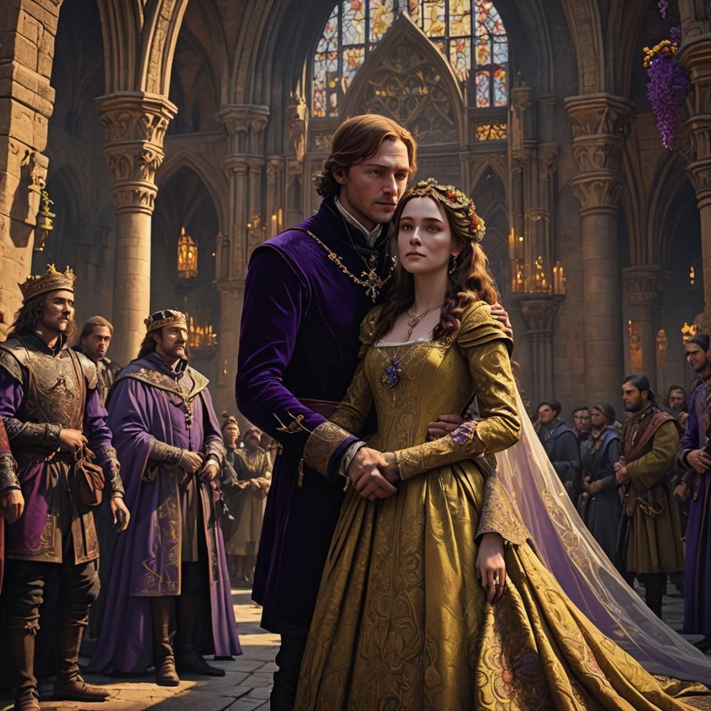 Katherine of Aragón and Arthur Tudor wedding