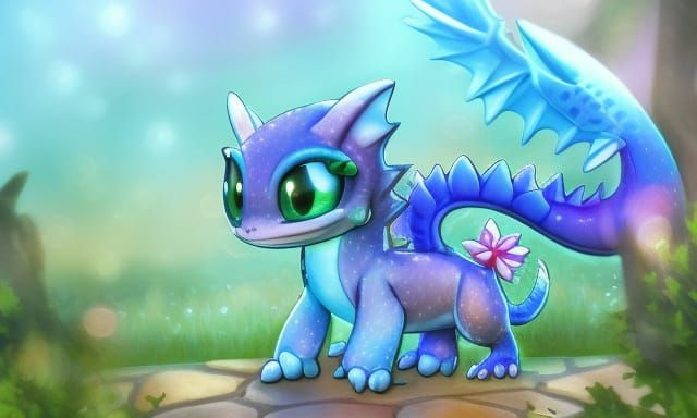 Baby Ice Dragon