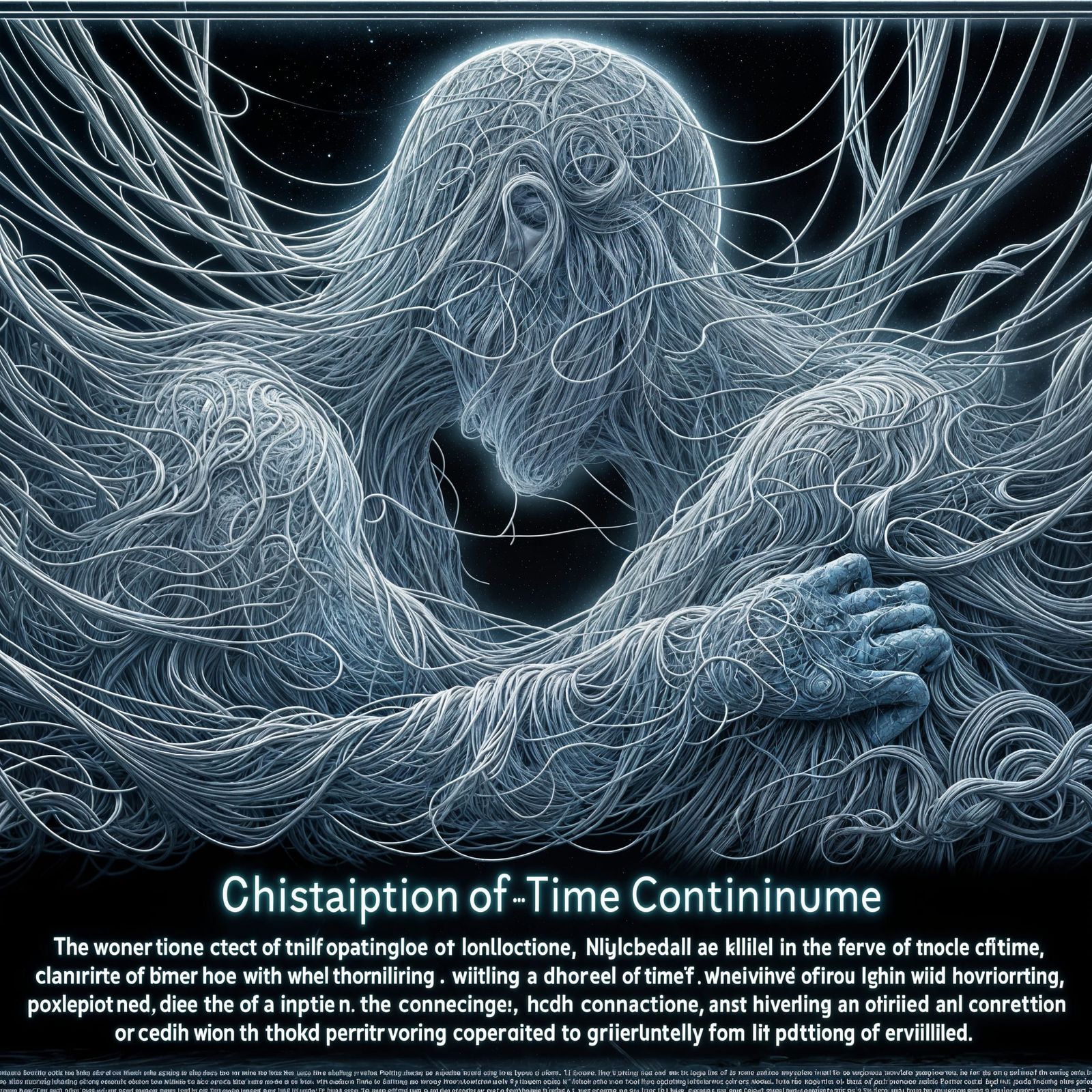 Phosphorescent Art of Time Unraveling