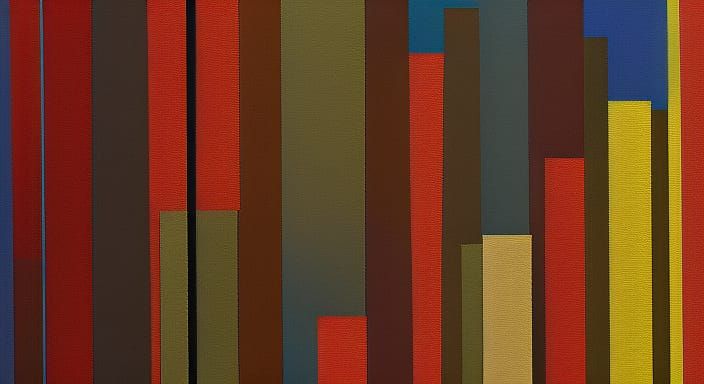 New Orleans Jazz Cityscape in Kinetic Pointillism