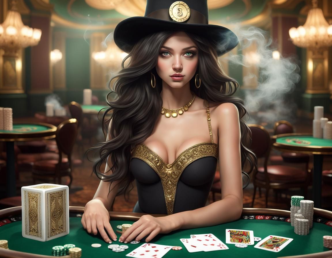 Casino Girl, Playing cards