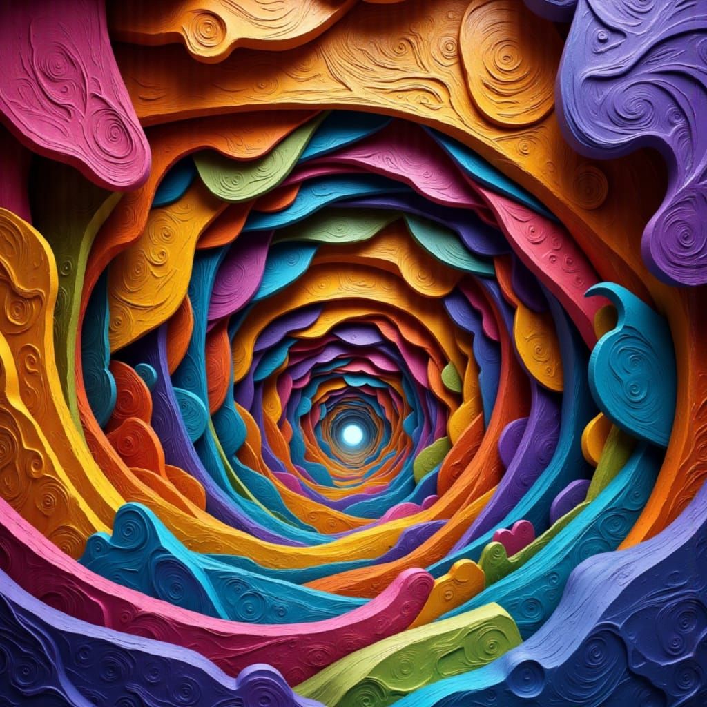 <lora:Dramarama:1.0> <lora:Wanderlust:1.0> Colorful circles ...