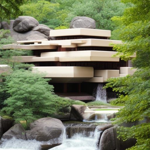 Utopian City Inspired by Wright, Professional Photography