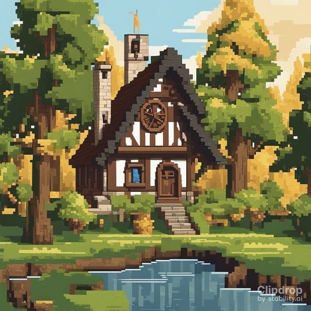 Evocative Retro Fantasy Image