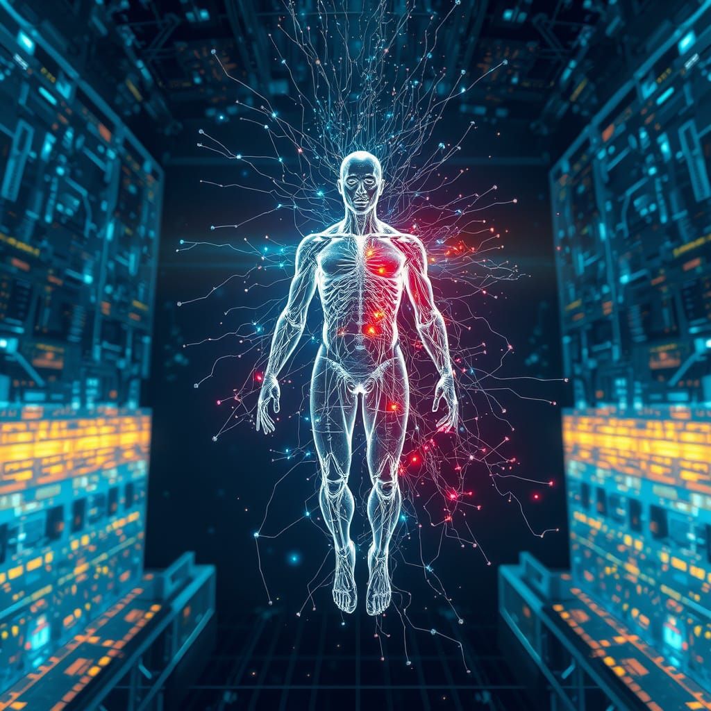 Quantum Evolution of Human Transformation in Cybernetic Spac...