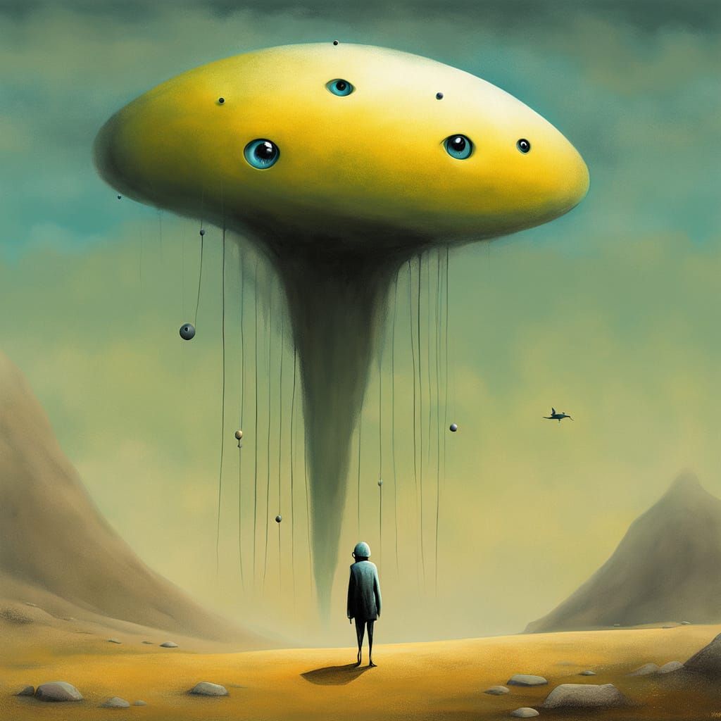 Ethereal Dreamscapes in Whimsical Style