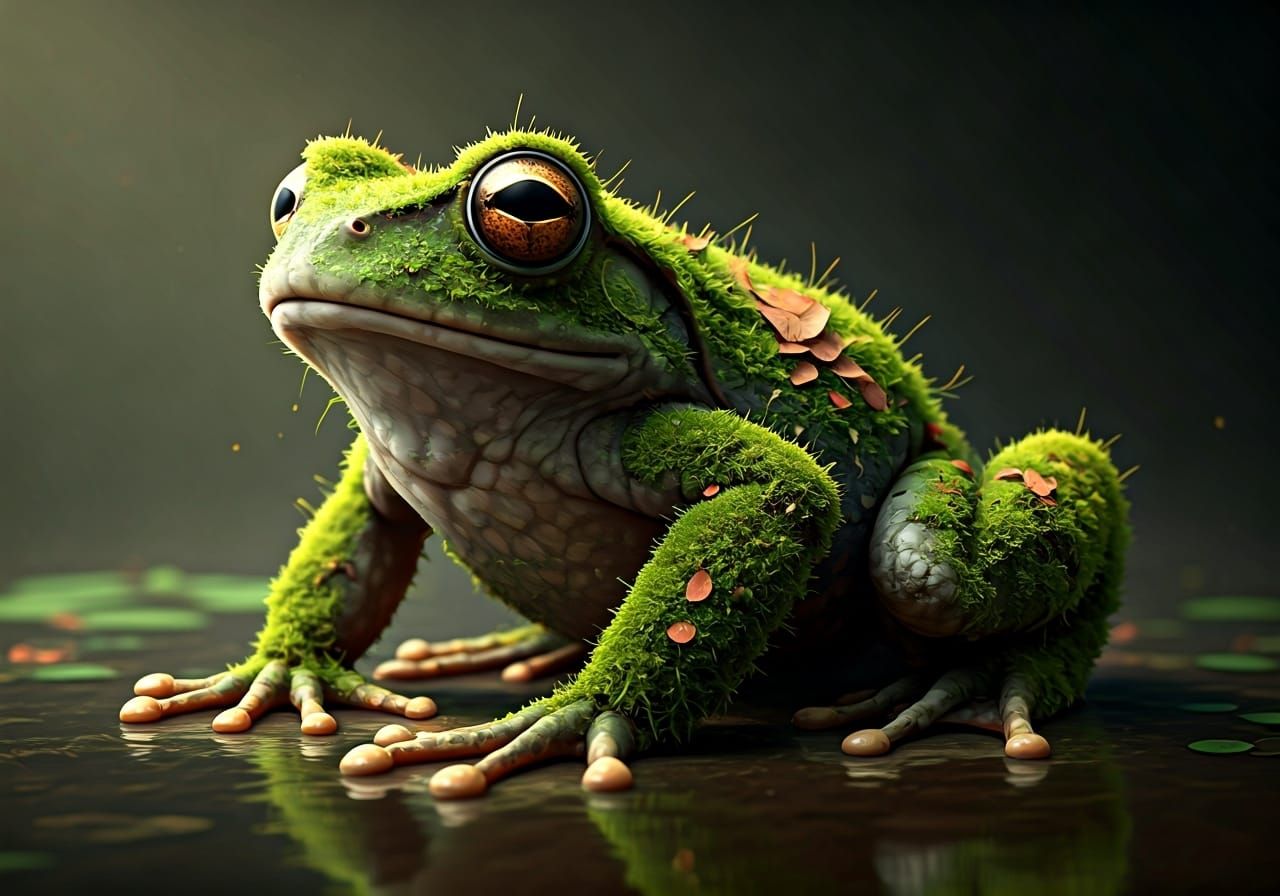 Moss frog