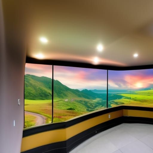 Whimsical Book Portal to a Fantastical World